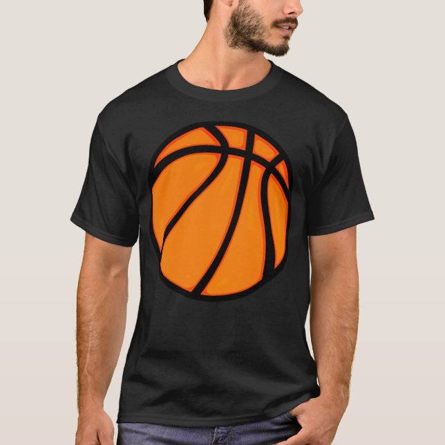 Basketball Boll Sport basketboll  T Shirt (Framsida)