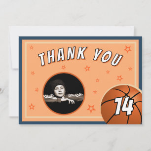 Basketball Boll Sports Birthday Photo Tack Kort