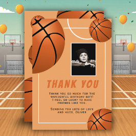 Basketball Boll Sports Birthday Photo Tack Kort