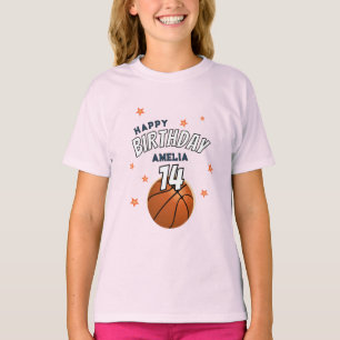 Basketball Boll Sports Grattis på födelsedagen Gir T Shirt