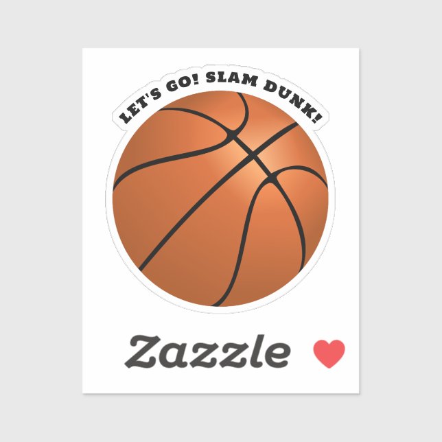 Basketball Boll Sports Klistermärken (Ark)