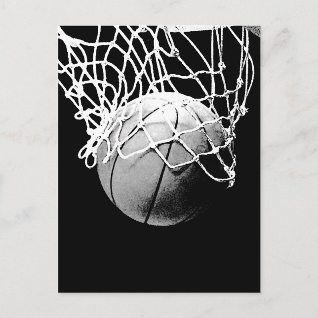 Basketball Boll Vykort (Framsida)
