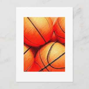 Basketball Boll Vykort