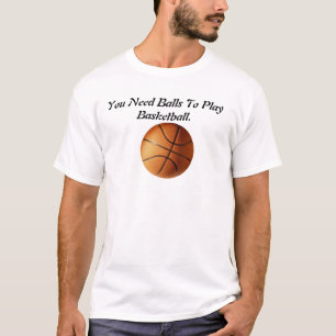 Basketball Bollar behöver ett underbart Manar T-Sh T-shirt