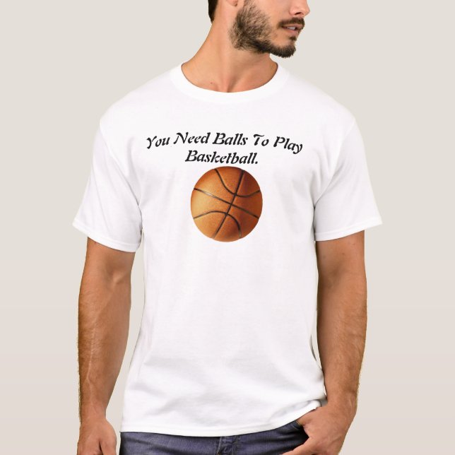 Basketball Bollar behöver ett underbart Manar T-Sh Tee (Framsida)