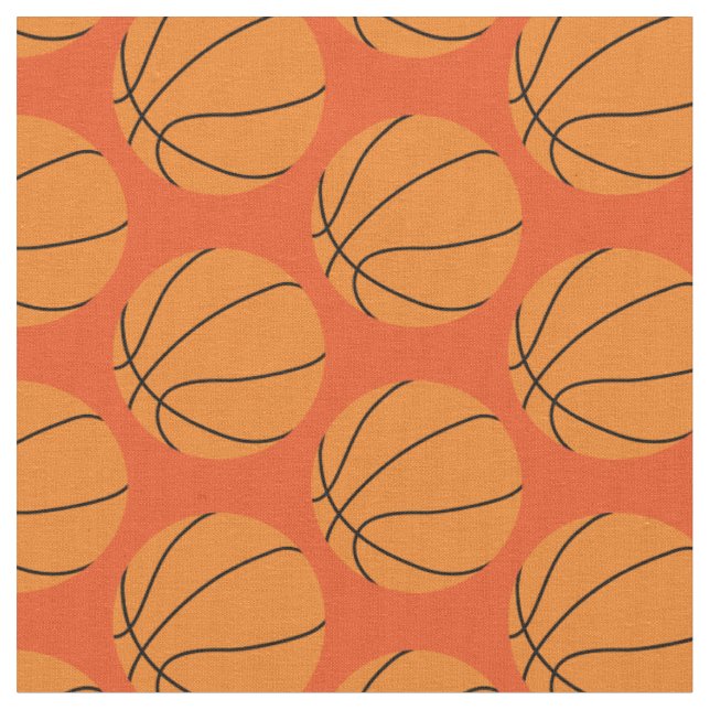 Basketball Bollar Sports Orange Tyg (Närbild)