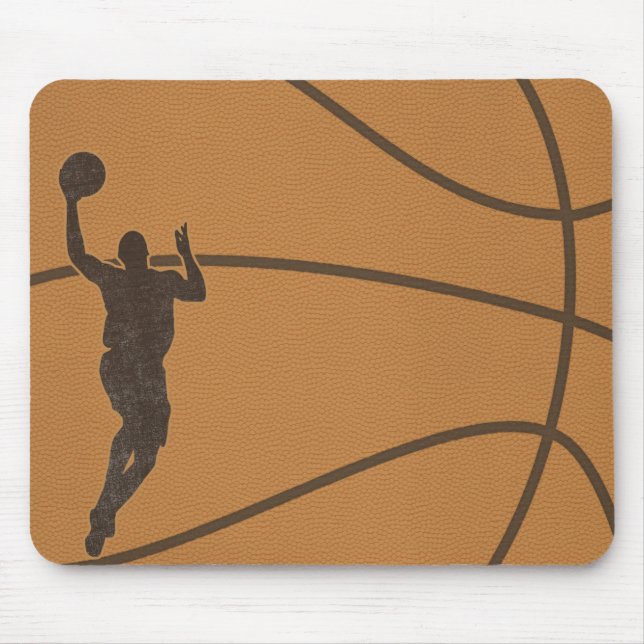 Basketball Boy Boll Mousepad Mouse Pad Musmatta (Framsidan)