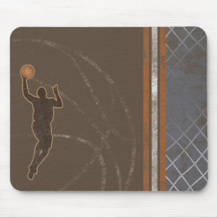 Basketball Boy Net Rand Mousepad Mus Pad Musmatta