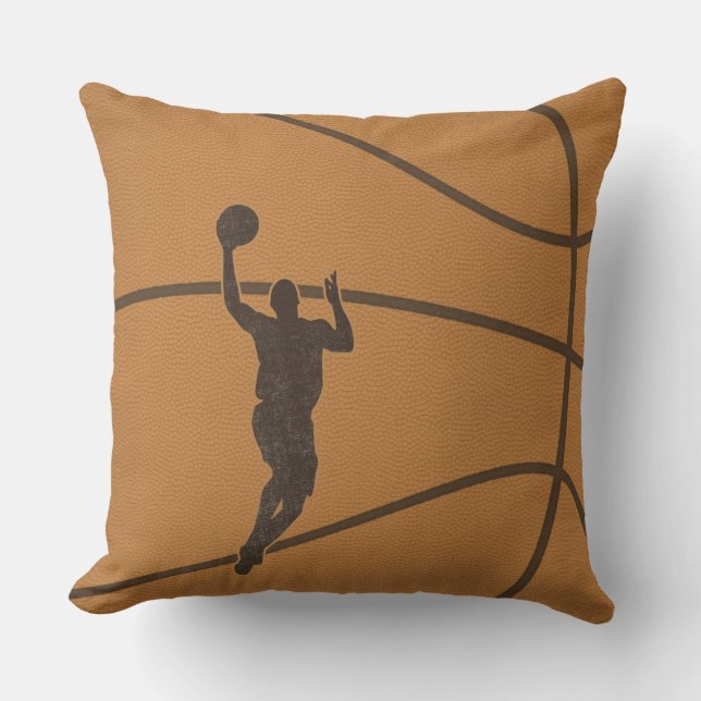 Basketball Boy Pillow Kudde (Framsida)
