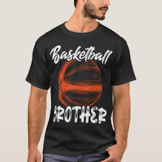 Basketball Brother För manar Family Matching Baske T Shirt