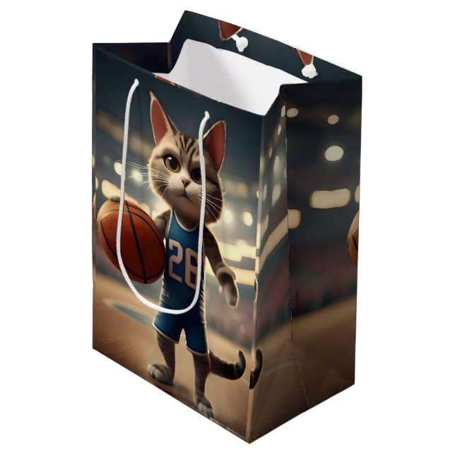 Basketball Cat (Framsidan Vinklad)