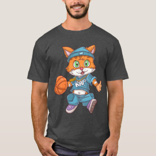 Basketball cat T-Shirt