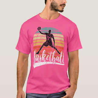 Basketball Champion Basketball Player Fläkt Retro T Shirt