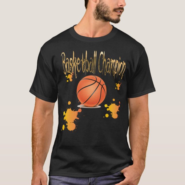 Basketball Champion T-Shirt (Framsida)