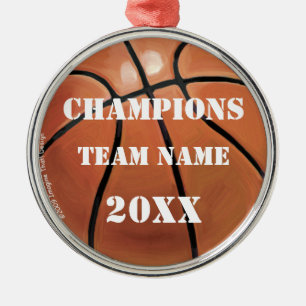 Basketball Champions Medal Julgransprydnad Metall