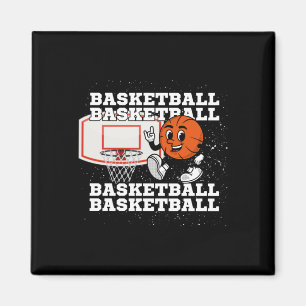 Basketball Character Ring Magnet