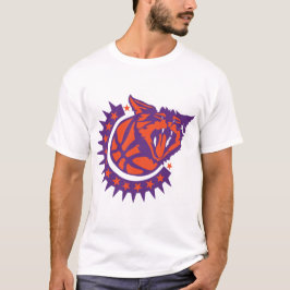 basketball chat cat logo club face cartoon Katze g T Shirt