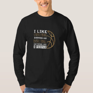 Basketball Cheer Girl Leopard Mönster Women Cheerl T Shirt