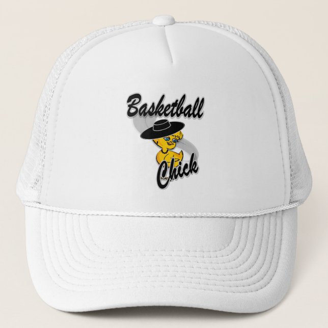 Basketball-Chick nr 4 Truckerkeps (Framsida)