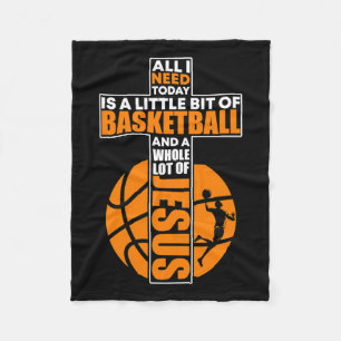 Basketball Christian Kor Fleecefilt