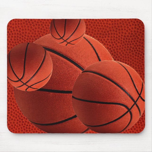 Basketball Close Struktur Skin Mousepad Musmatta (Framsidan)