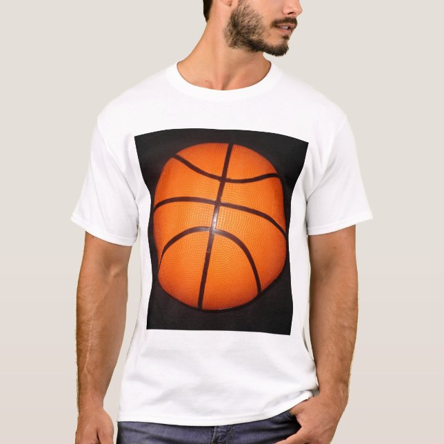 Basketball Close Struktur Skin T-shirt (Framsida)