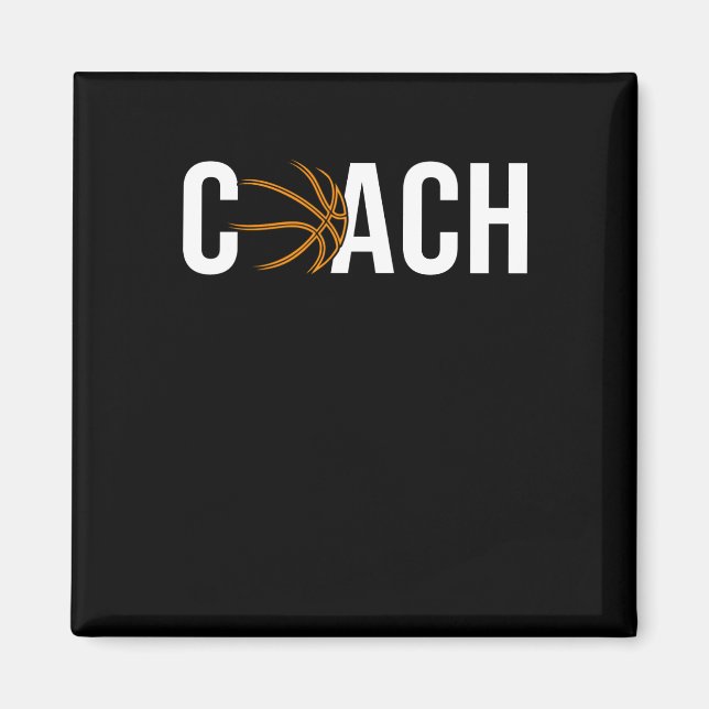 Basketball Coach 2 Magnet (Framsidan)