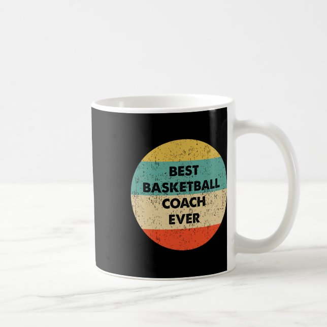 Basketball Coach Best Basketball Coach Kaffemugg (Höger)