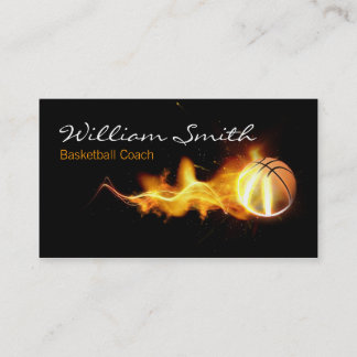 Basketball Coach Business Card Visitkort