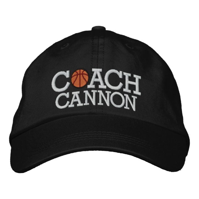 Basketball Coach Cap - SRF Broderad Keps (Framsida)