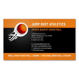 Basketball Coach | Idrott Magnetiska Visitkort