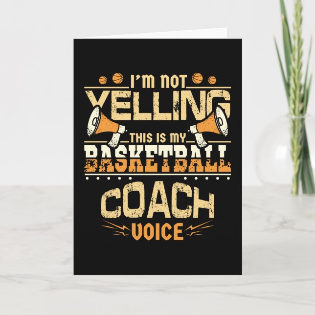 Basketball Coach Kort (Framsida)