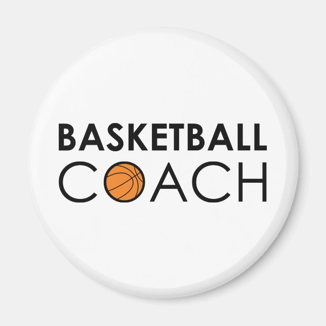Basketball Coach Magnet (Framsidan)