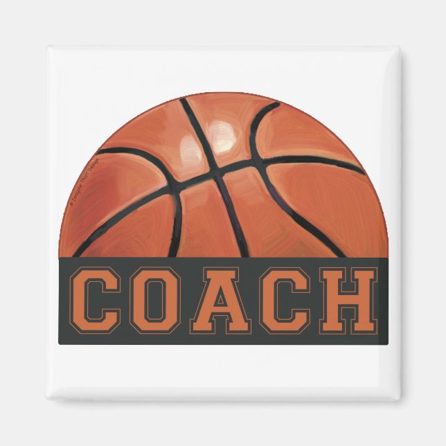 Basketball Coach Magnet (Framsidan)