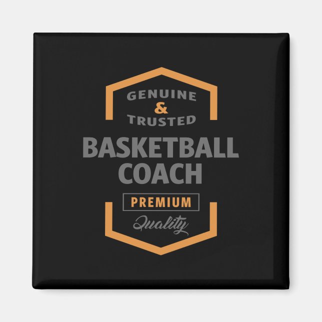 Basketball Coach Magnet (Framsidan)