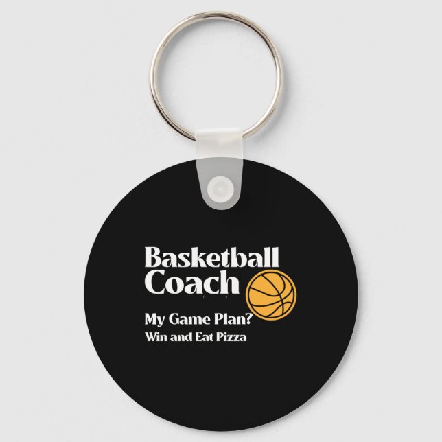 Basketball Coach Nyckelring (Framsida)