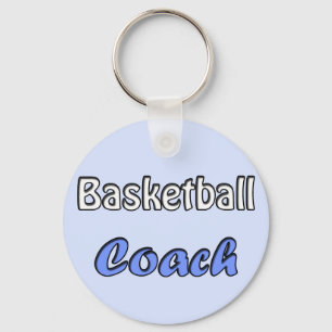 Basketball Coach Nyckelring