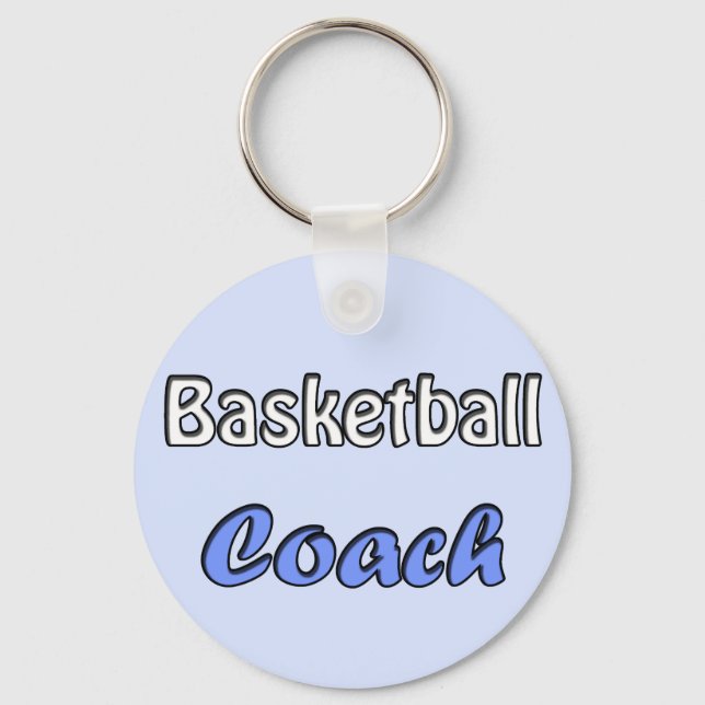 Basketball Coach Nyckelring (Framsida)