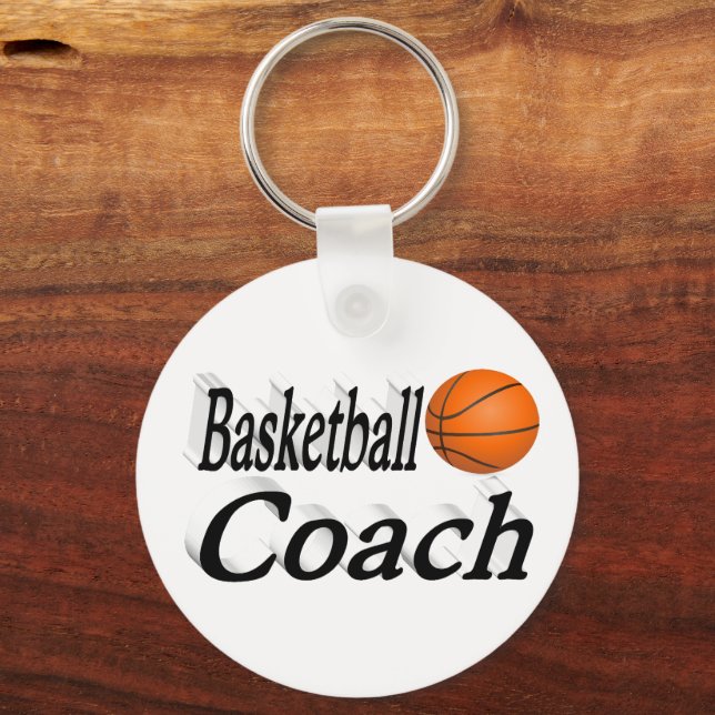 Basketball Coach Nyckelring (Framsida)