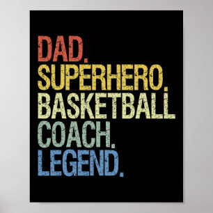 Basketball Coach Pappa Poster