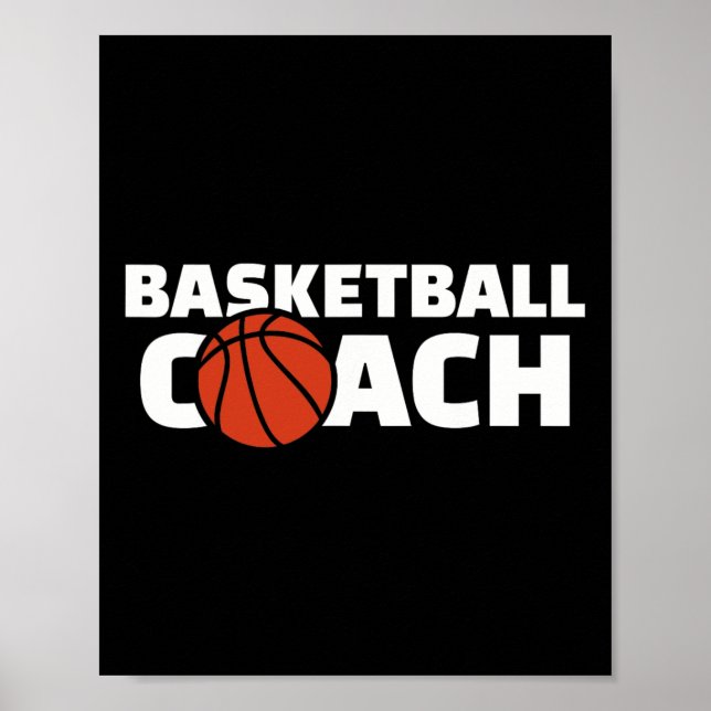 Basketball Coach Poster (Framsidan)