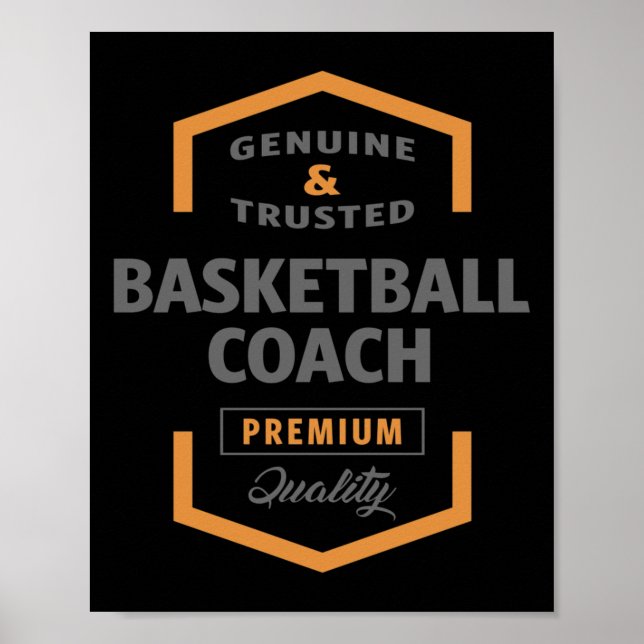 Basketball Coach Poster (Framsidan)