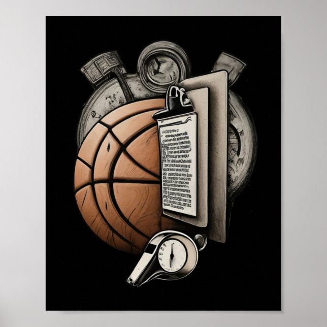 Basketball Coach - S Poster (Framsidan)