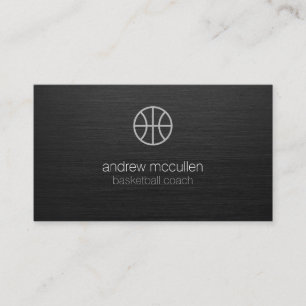 Basketball Coach Scout Professionell Sports Visitkort
