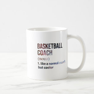 Basketball coach som en normal coach men Cooler Ga Kaffemugg