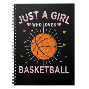 Basketball Coach Sport Älskare, bara en flicka som Anteckningsbok