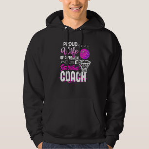 Basketball Coach-tråd Basketball-tema citat Hoodie