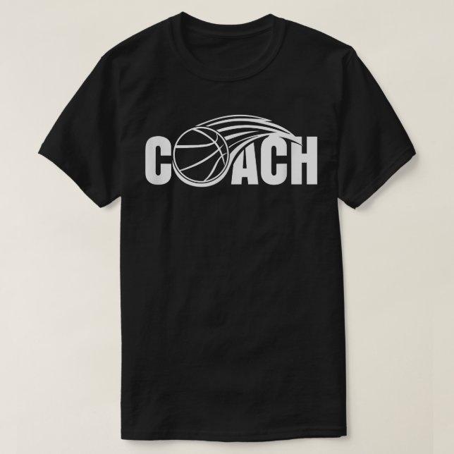 Basketball Coach Tränar Basketballer Trainer T-S T Shirt (Design framsida)