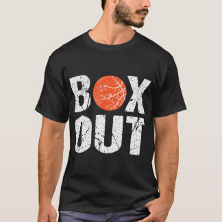 Basketball Coach Tshirt Box Ut med Noveltyn Shi T Shirt