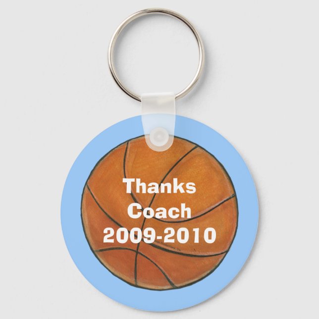 Basketball Coachs Nyckelring (Framsida)